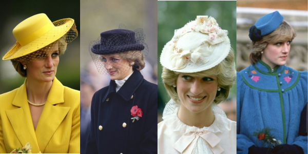 princess diana church hats