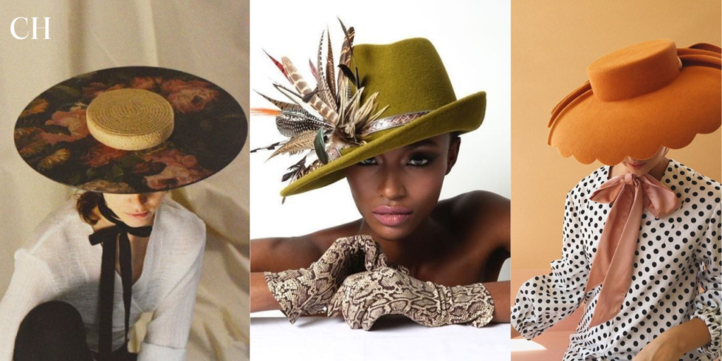 Elegant church hats for ladies